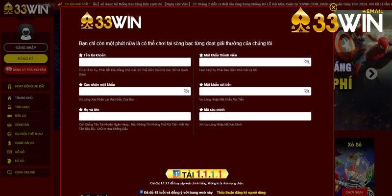 Đăng nhập sai nhiều lần cũng khiến tài khoản 33win bị khóa