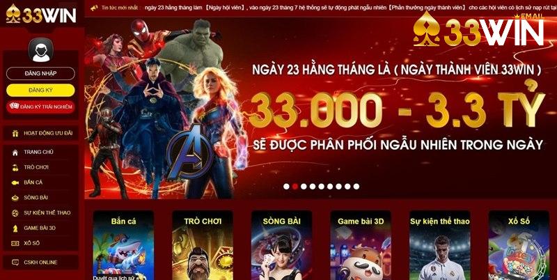 Điều khoản được xây dựng để 33win trở nên lành mạnh