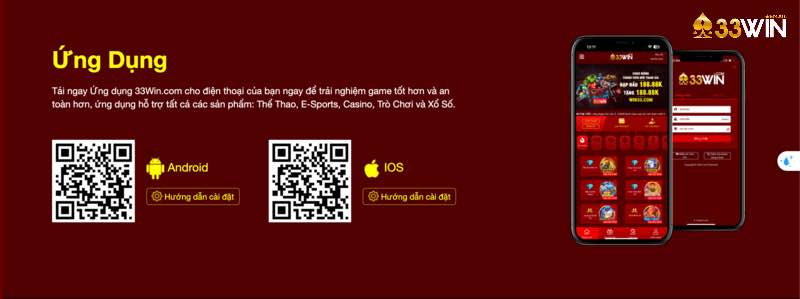 Hướng dẫn cài đặt và hướng dẫn đăng ký 33win đều có trên website
