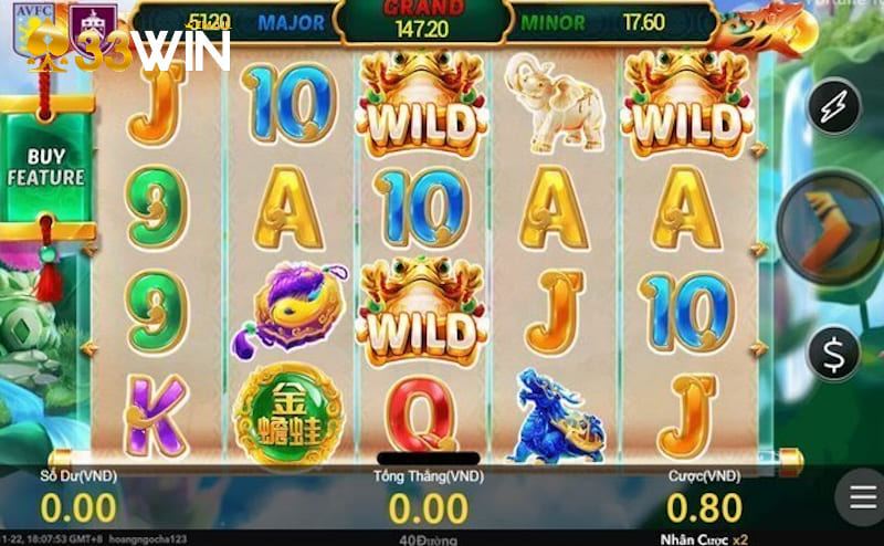 Ý nghĩa 5 nút tính năng trong game nổ hũ thần tài 777